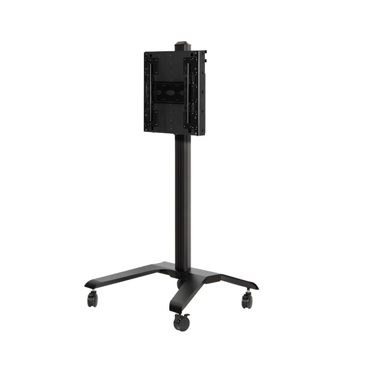 Universal Flat Screen Trolley with Height Adjustme