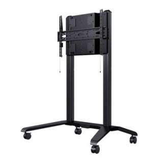 Extra-Large Universal Flat Screen Trolley with Adj