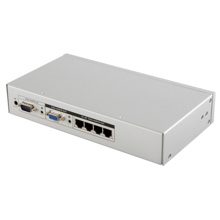 TRANSMISOR VGA+AUDIO RJ45 AV-304T 4 PUERTOS