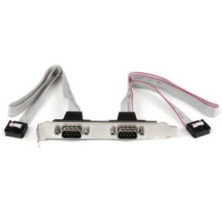 Cable RS232 Bracket 2*RS232 PLATE9M2P16