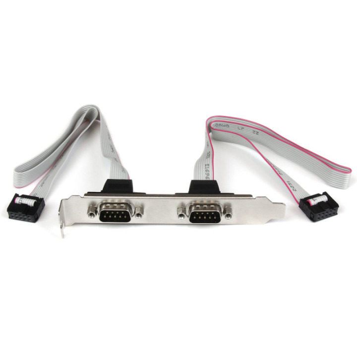 Cable RS232 Bracket 2*RS232 PLATE9M2P16