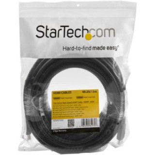 Cable HDMI de alta velocidad 15m - Ultra HD 4k 2k