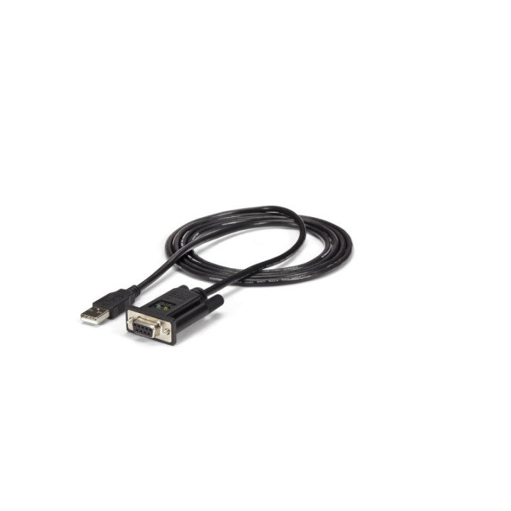 Cable Adaptador de 1 Puerto USB a DB9 RS232
