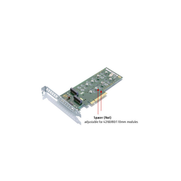 Kontron M.2 Carrier Board D3352-A2 (2*M2)