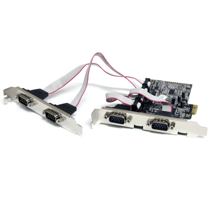 Tarjeta PCIe 4*RS232 Startech PEX4S553