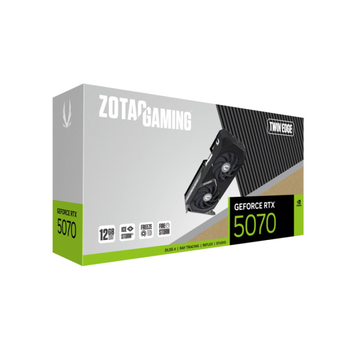 ZOTAC GAMING GeForce RTX 5070 TWIN EDGE 12GB GDDR7