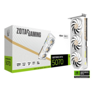 ZOTAC GAMING GeForce  RTX 5070 AMP WHITE ED 12GB G