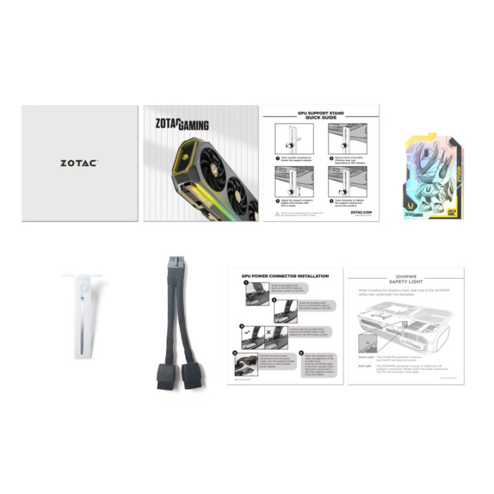ZOTAC GAMING GeForce  RTX 5070 AMP WHITE ED 12GB G