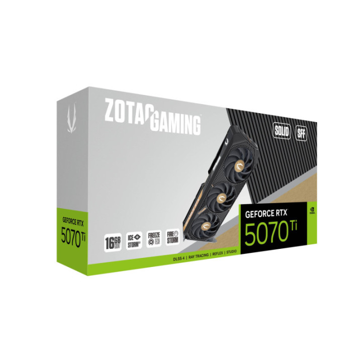 ZOTAC GAMING GeForce RTX 5070 Ti SOLID SFF 16GB GD
