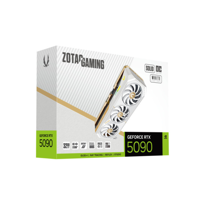 ZOTAC GAMING GeForce RTX 5090 SOLID OC WHITE ED 32