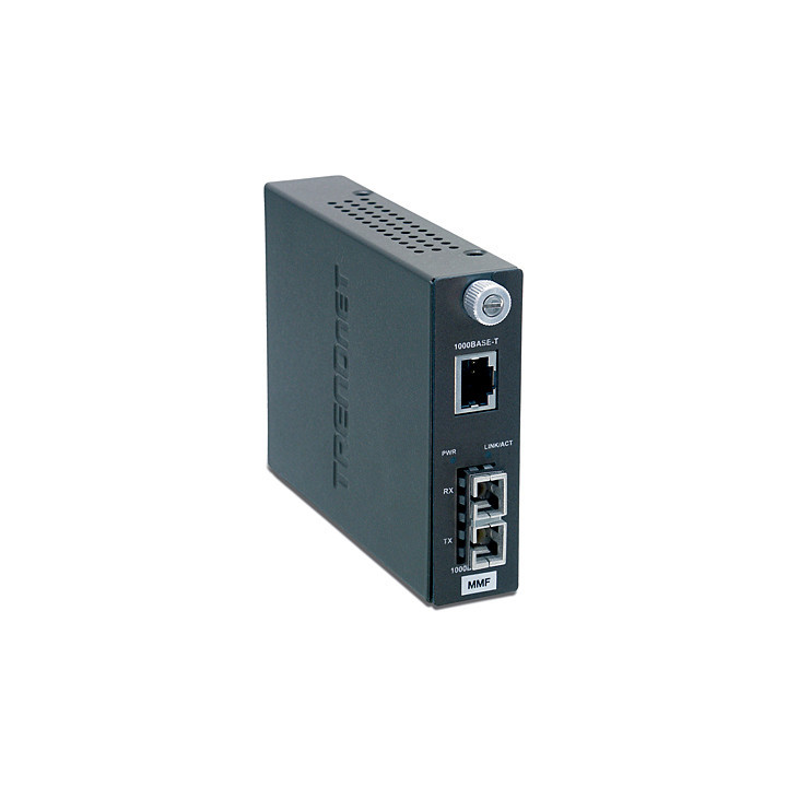 Intelligent 1000Base-T to 1000Base-FX Multi-Mode S