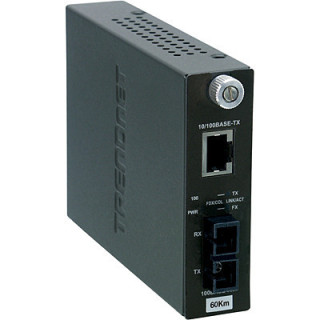 100Base-TX to 100Base-FX Single Mode SC Fiber Conv