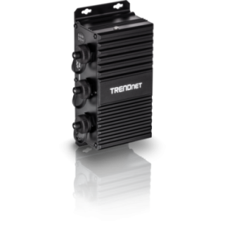 2-Port Industrial Outdoor Gigabit UPoE Extender