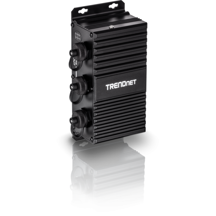 2-Port Industrial Outdoor Gigabit UPoE Extender