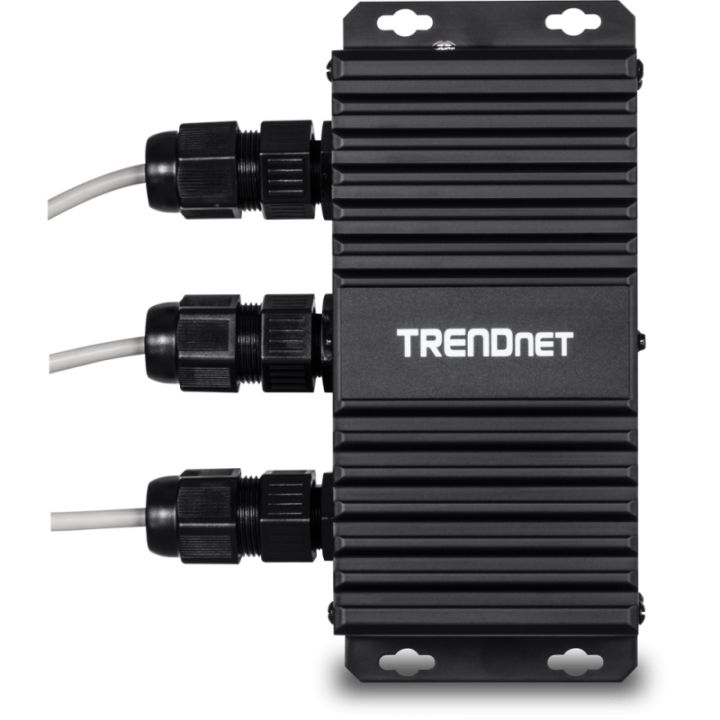 2-Port Industrial Outdoor Gigabit UPoE Extender