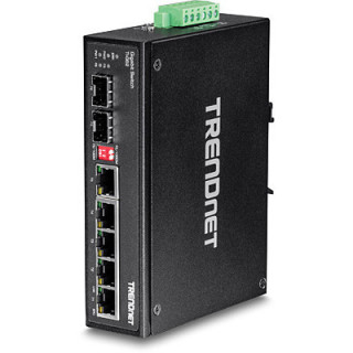 6-port hardened Industrial Gigabit Switch (5 Gigab