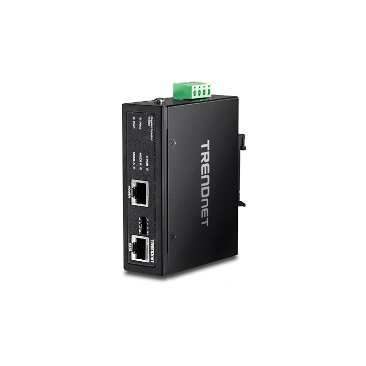 Hardened Industrial 60W Gigabit PoE+ Injector