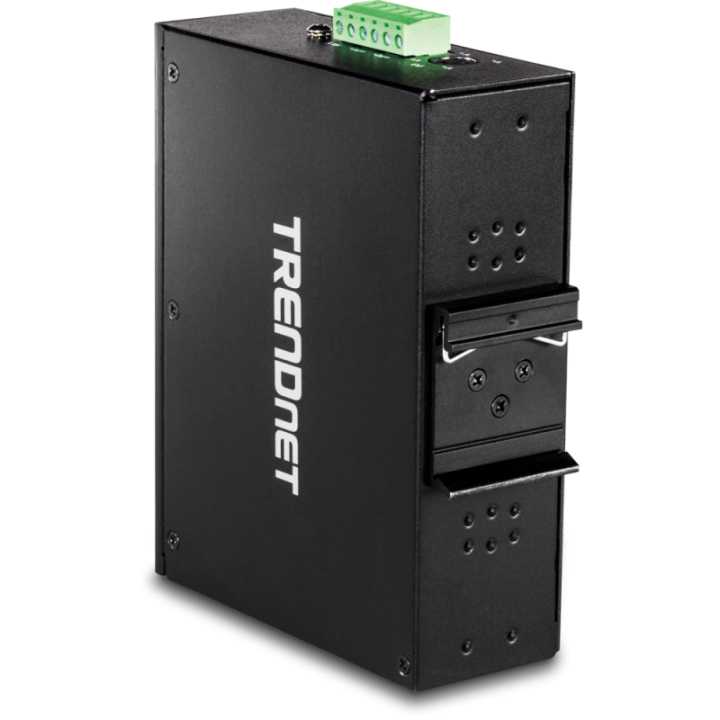 10-Port Hardened Industrial Gigabit PoE+ DIN-Rail