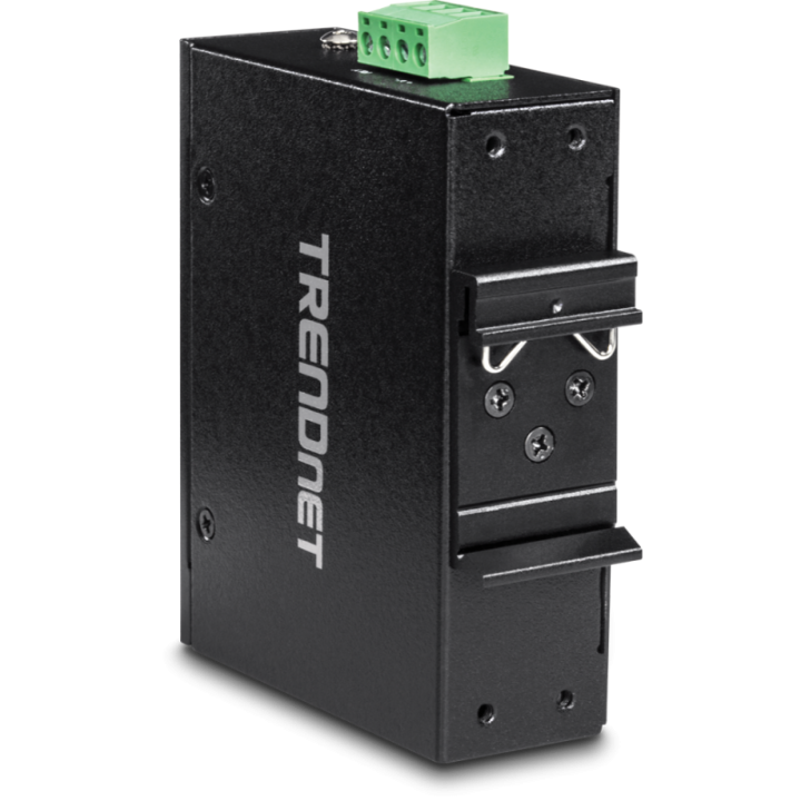 Hardened Industrial SFP to Gigabit UPoE  Media Con