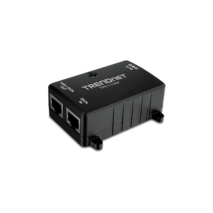 Gigabit Power over Ethernet (PoE) Injector