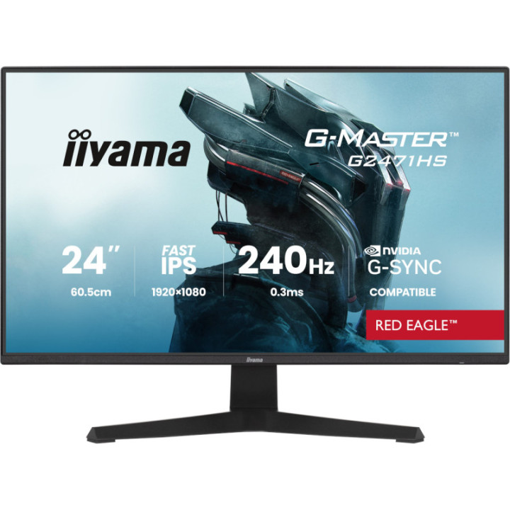 Iiyama 24" Gaming Red Eagle G2471HS-B1