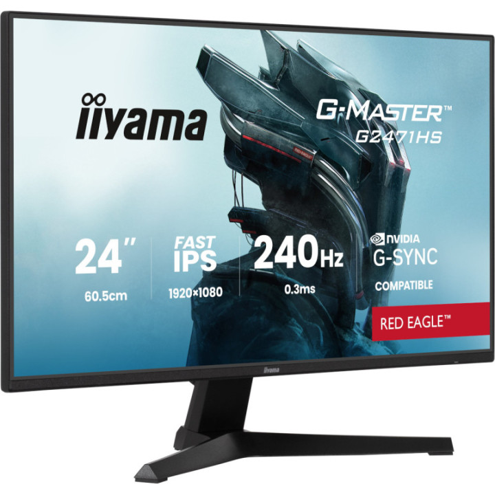 Iiyama 24" Gaming Red Eagle G2471HS-B1