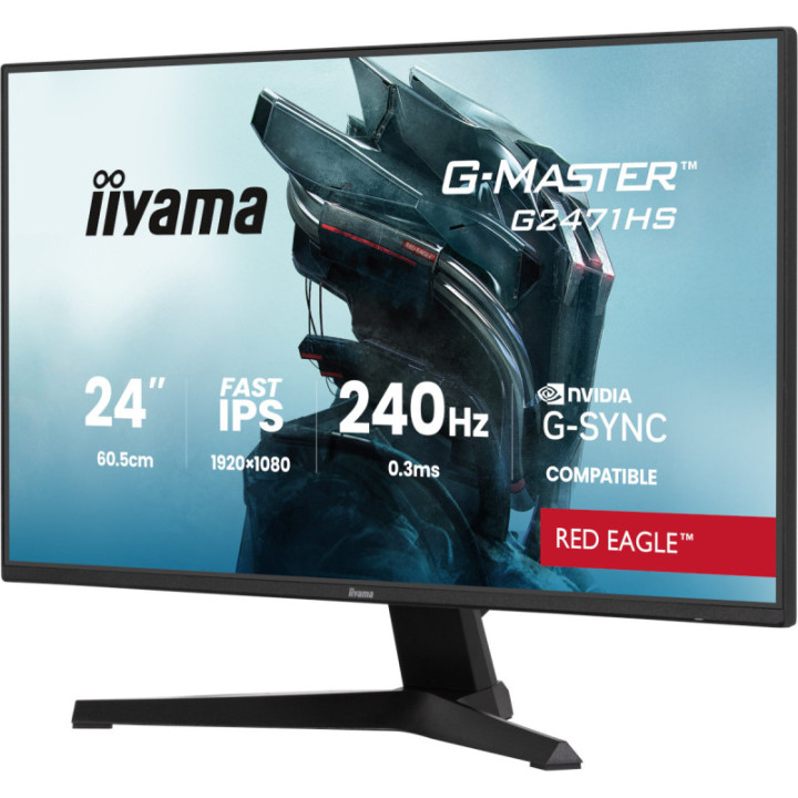 Iiyama 24" Gaming Red Eagle G2471HS-B1