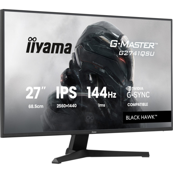 Iiyama 27" Gaming Black Hawk G2741QSU-B1
