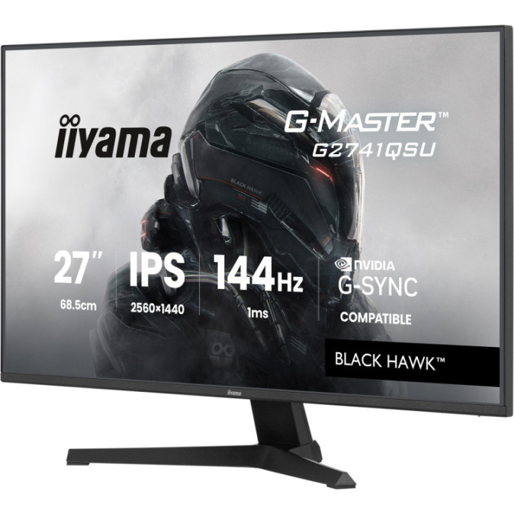 Iiyama 27" Gaming Black Hawk G2741QSU-B1