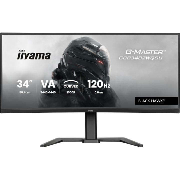 Iiyama 34" Gaming Black Hawk GCB3482WQSU-B1