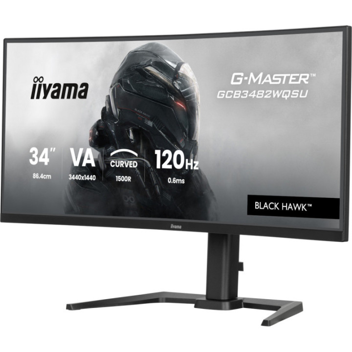 Iiyama 34" Gaming Black Hawk GCB3482WQSU-B1