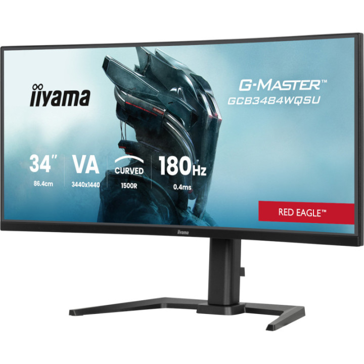 Iiyama 34" Red Eagle Curved GCB3484WQSU-B1