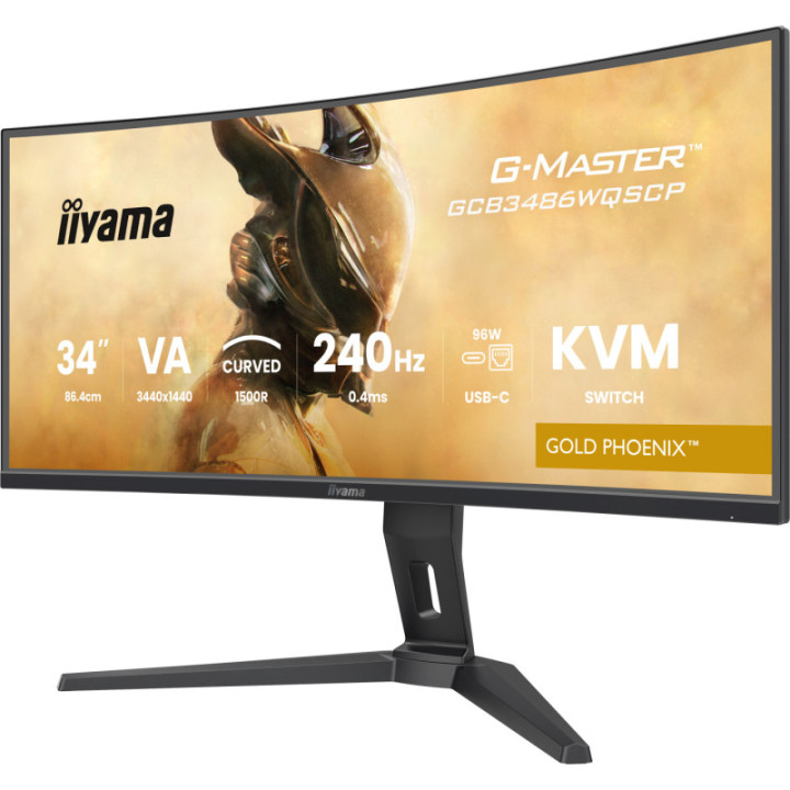 Iiyama 34" Gaming Gold Phoenix GCB3486WQSCP-B1