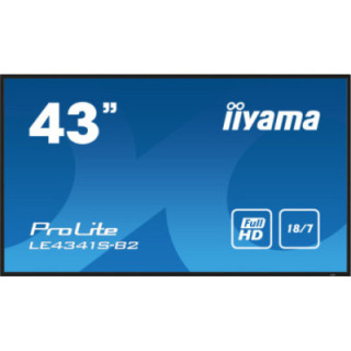 Iiyama 43" LCD FHD BLACK LE4341S-B2