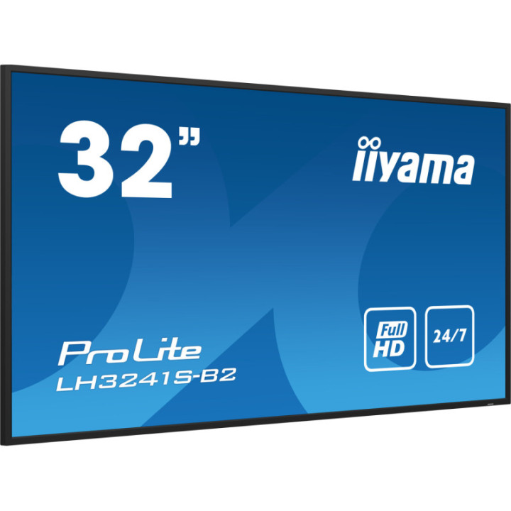 Iiyama 32" LCD FHD BLACK LH3241S-B2
