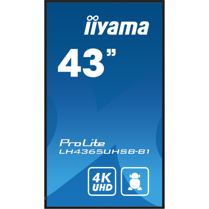 Iiyama 43" LCD UHD LH4365UHSB-B1