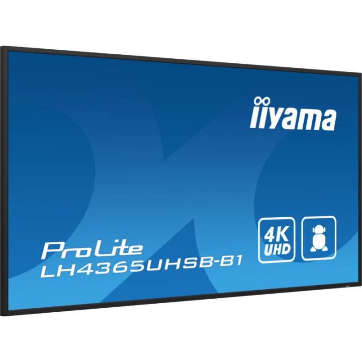 Iiyama 43" LCD UHD LH4365UHSB-B1