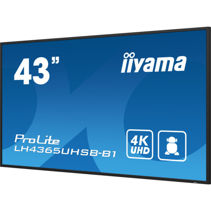 Iiyama 43" LCD UHD LH4365UHSB-B1