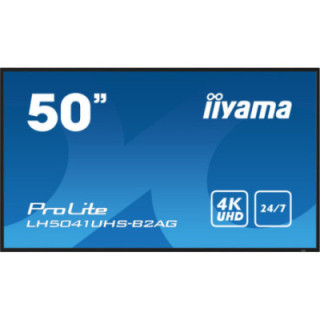 Iiyama 50" LCD UHD BLACK LH5041UHS-B2AG