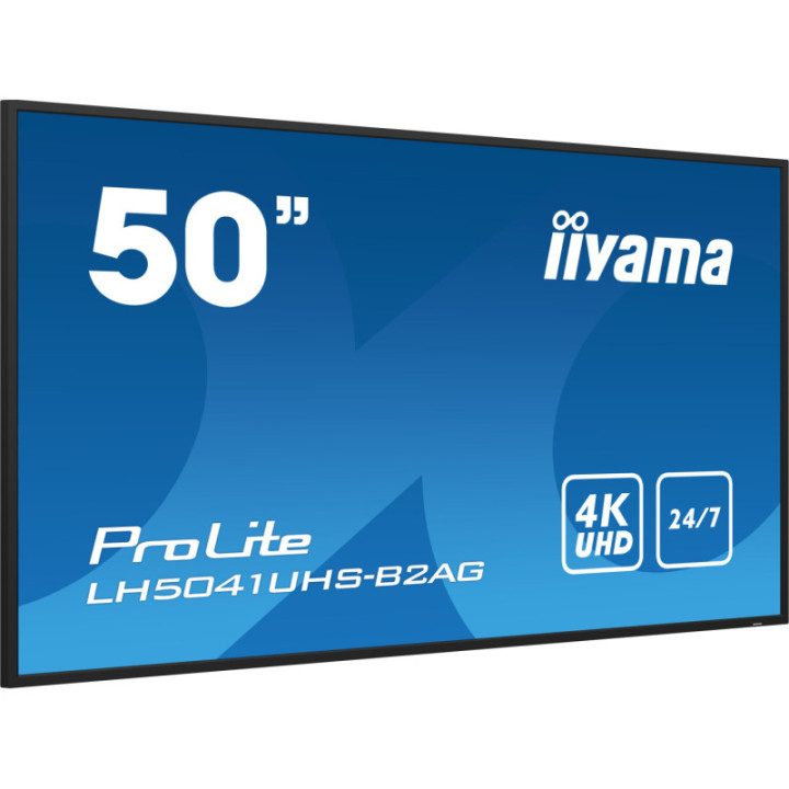 Iiyama 50" LCD UHD BLACK LH5041UHS-B2AG