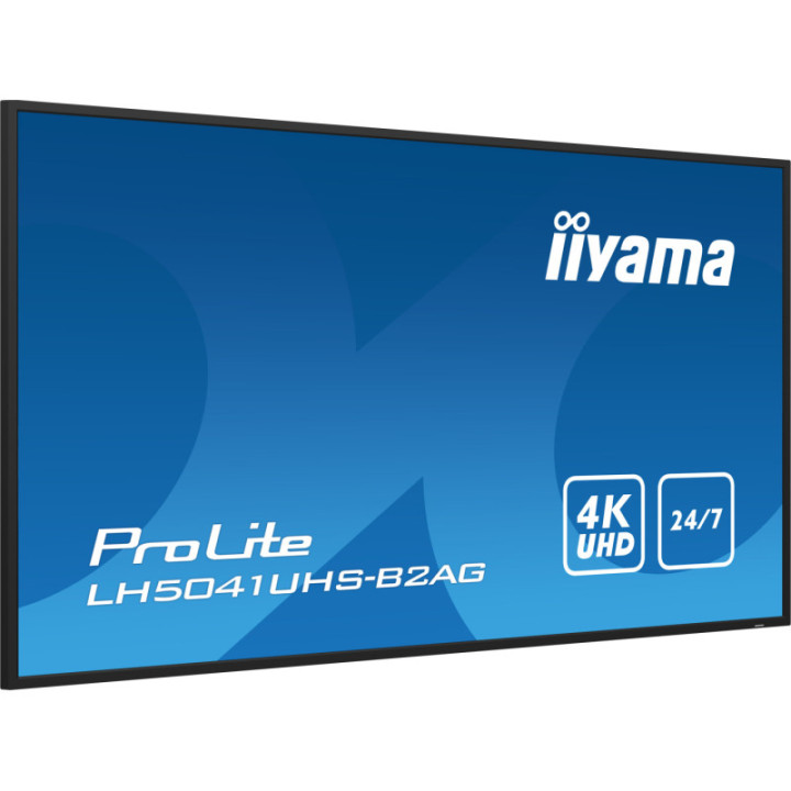 Iiyama 50" LCD UHD BLACK LH5041UHS-B2AG