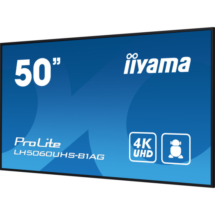 Iiyama 50" LCD UHD BLACK LH5060UHS-B1AG