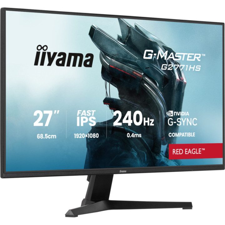 Iiyama 27" Gaming Red Eagle G2771HS-B1