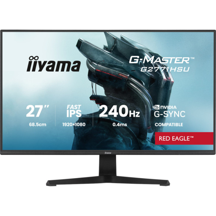 Iiyama 27" Gaming Red Eagle G2771HSU-B1