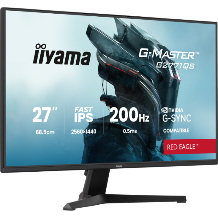 Iiyama 27" Gaming Red Eagle G2771QS-B1