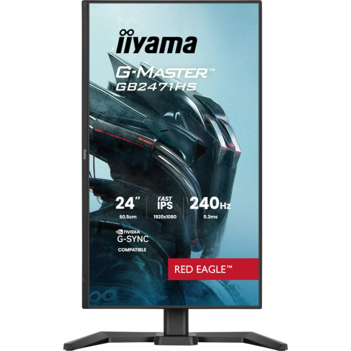 Iiyama 24" Gaming Red Eagle GB2471HS-B1