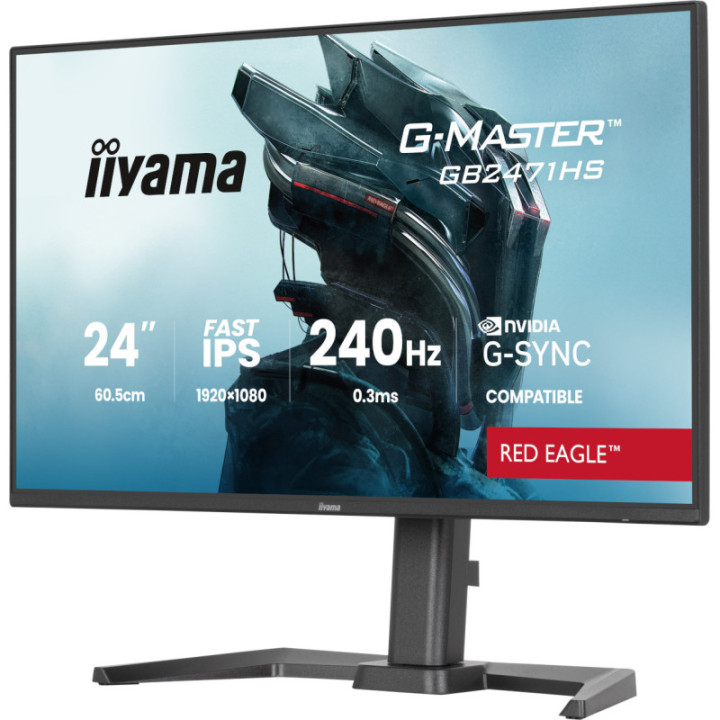Iiyama 24" Gaming Red Eagle GB2471HS-B1