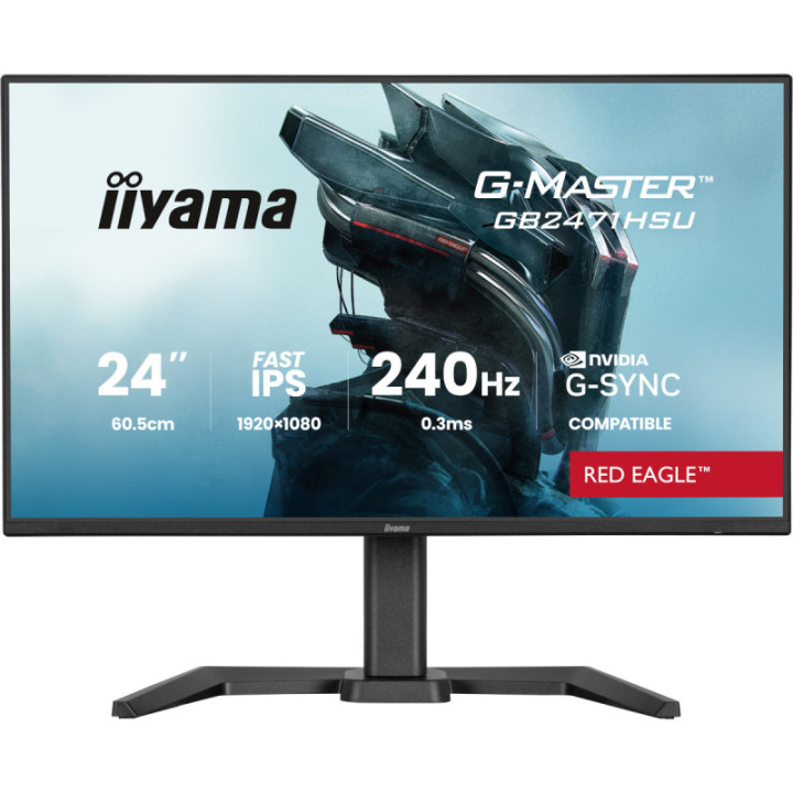 Iiyama 24" Gaming Red Eagle GB2471HSU-B1