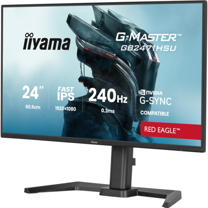 Iiyama 24" Gaming Red Eagle GB2471HSU-B1