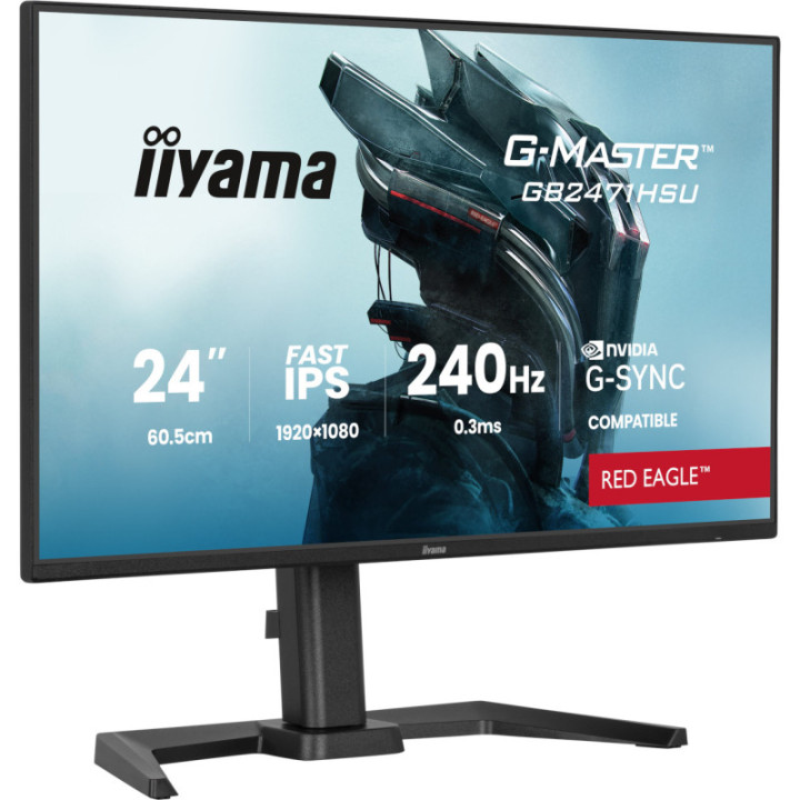 Iiyama 24" Gaming Red Eagle GB2471HSU-B1